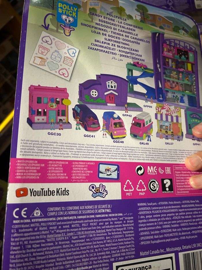 Univers miniature habitation miniature garage miniature Mattel Magasin de bonbons Polly Pocket HNB03 /3