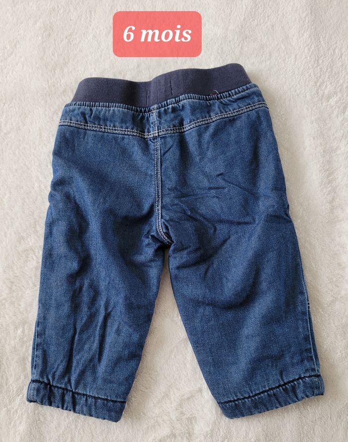 Jean doublé polaire "La compagnie des petits" - 6 mois - photo numéro 4