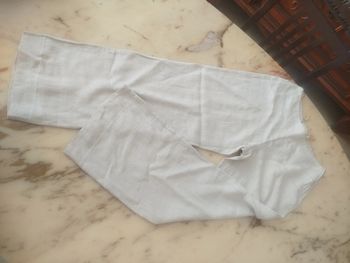 Pantalon lin Julie Guerlande