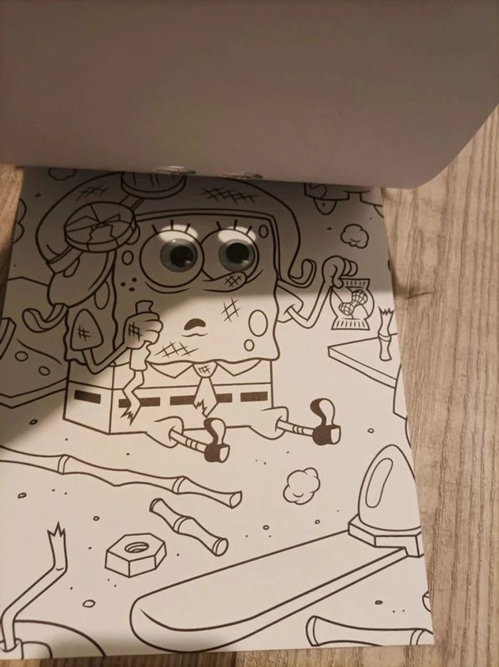 Joli bloc de coloriages Bob l'éponge - photo numéro 6