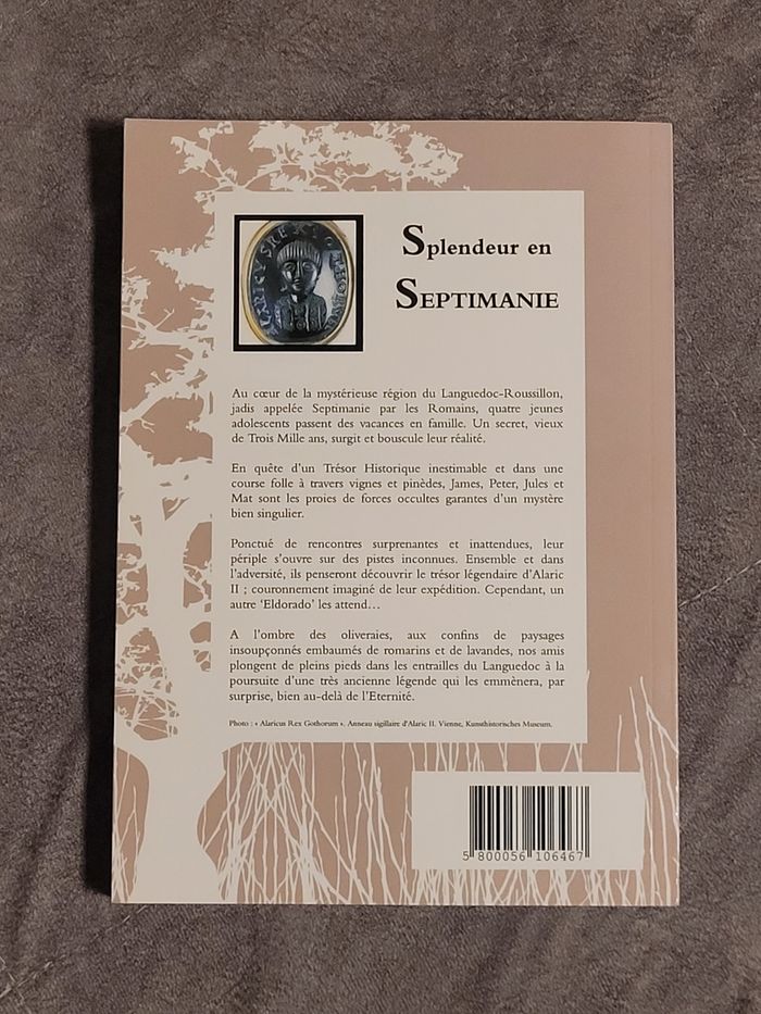 Trésor D Alaric - Splendeur en septimanie - histoire fabuleuse du trésor - alchimie d une éternité - photo numéro 2