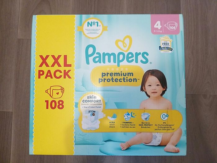 Pampers Premium taille 4