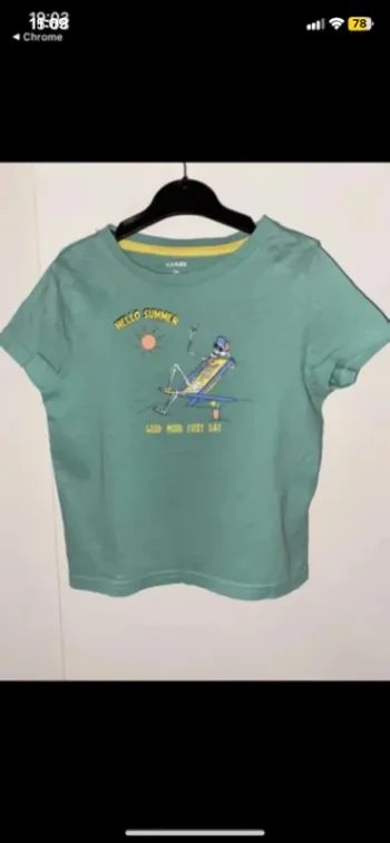 T-shirt kiabi taille 3 ans