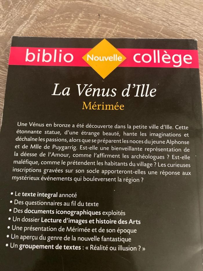 La venus d’îlle . Bibliocollege - photo numéro 4