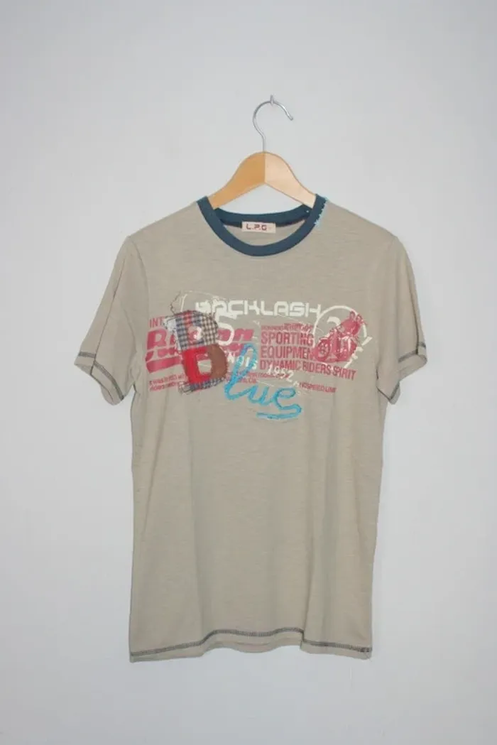 Tee-shirt beige taille 16 ans