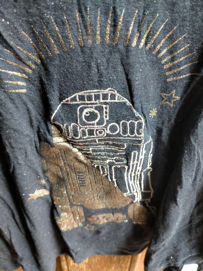 Très joli tee shirt IKKs x Star War 8 ans - photo numéro 4