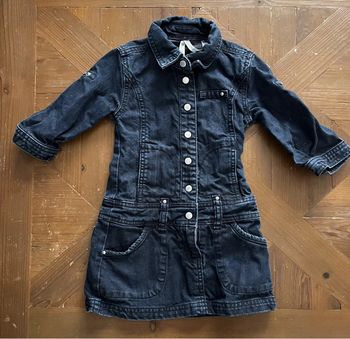 Robe jean noir fille