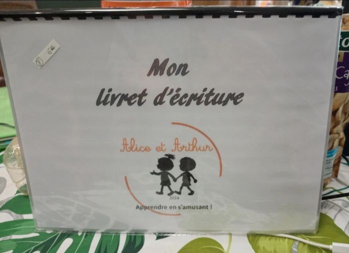 Lot écriture enfant Montessori - photo numéro 3