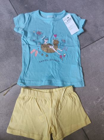 Pyjashort 3 ans