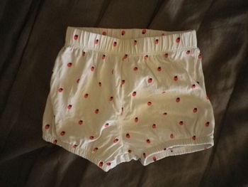 SHORT MOTIF FRAISE