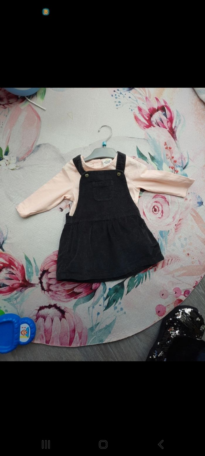 Ensemble robe fille 6 mois