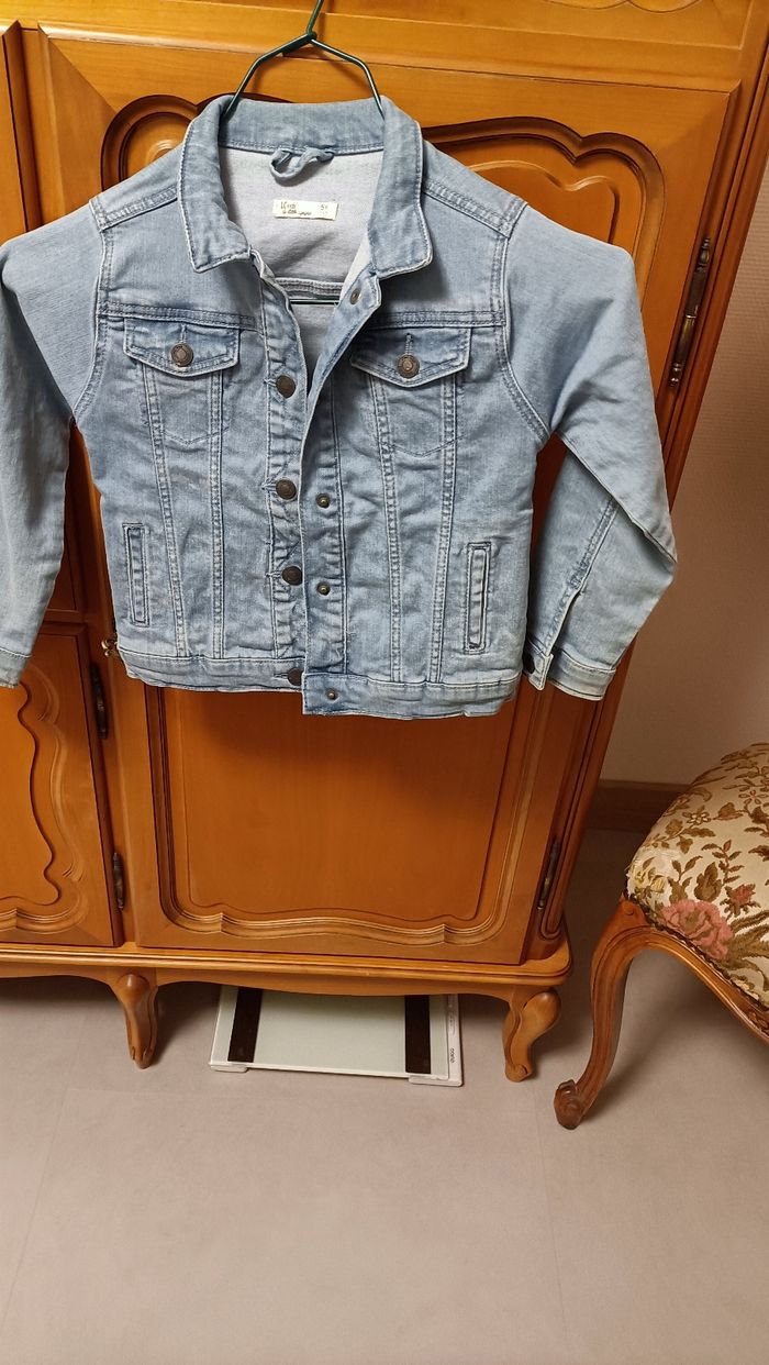 Veste jean enfant