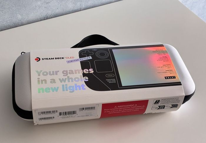 Steam Deck OLED - 1to - Limited Edition Blanc Version 2024 - photo numéro 2
