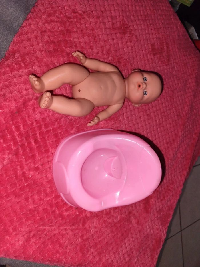 Lot bébé et pot - photo numéro 2