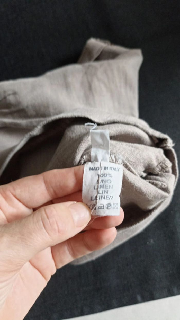 Short en lin femme - photo numéro 5