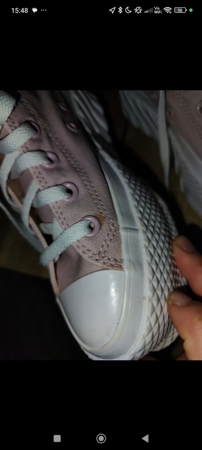 Converses compensées Rose 37 - photo numéro 5