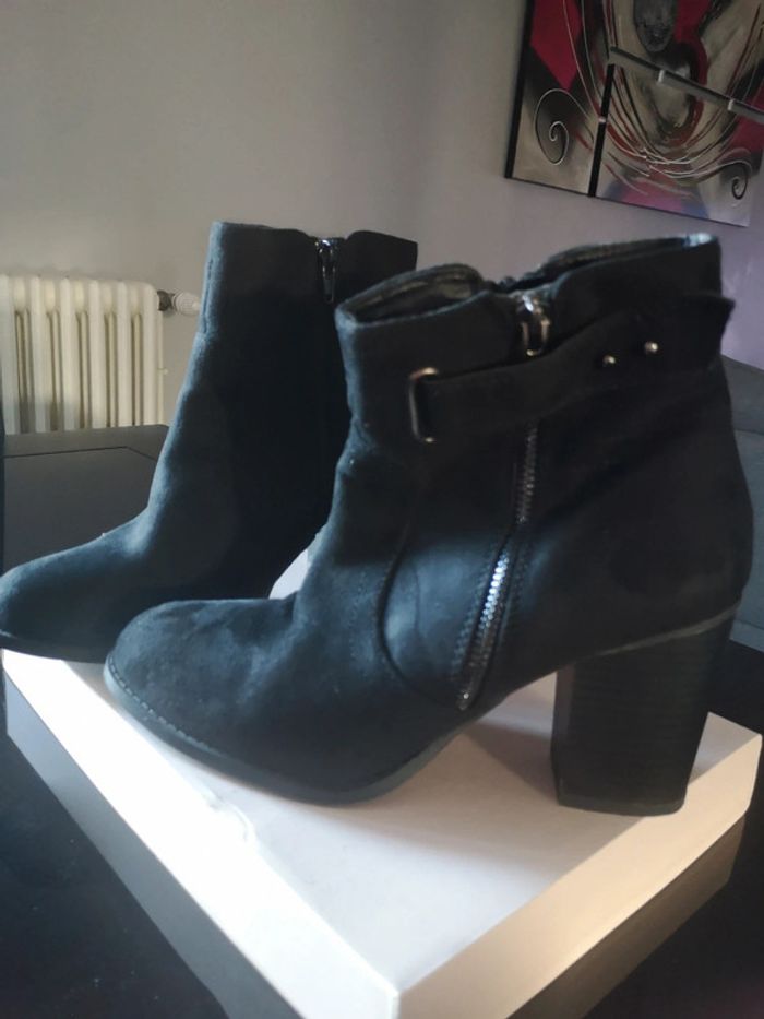 Bottines Cache Cache noir - photo numéro 5
