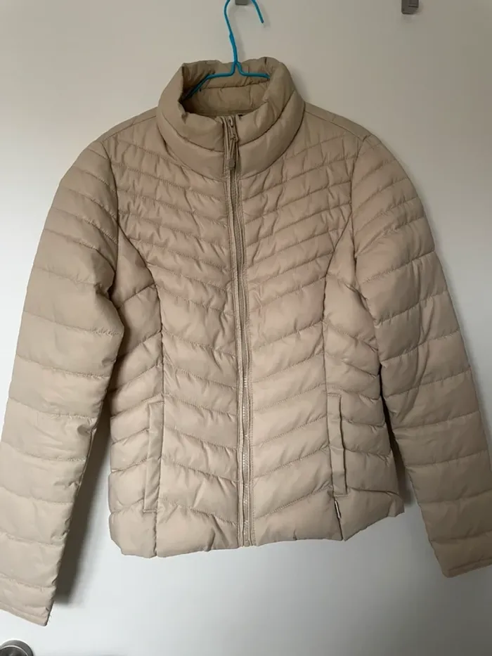 Doudoune beige Only - photo numéro 3