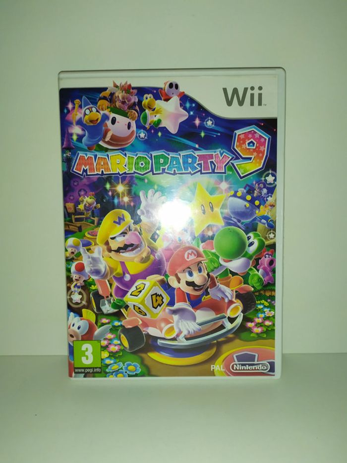 Mario party 9 Nintendo Wii en boîte + notice PAL FR