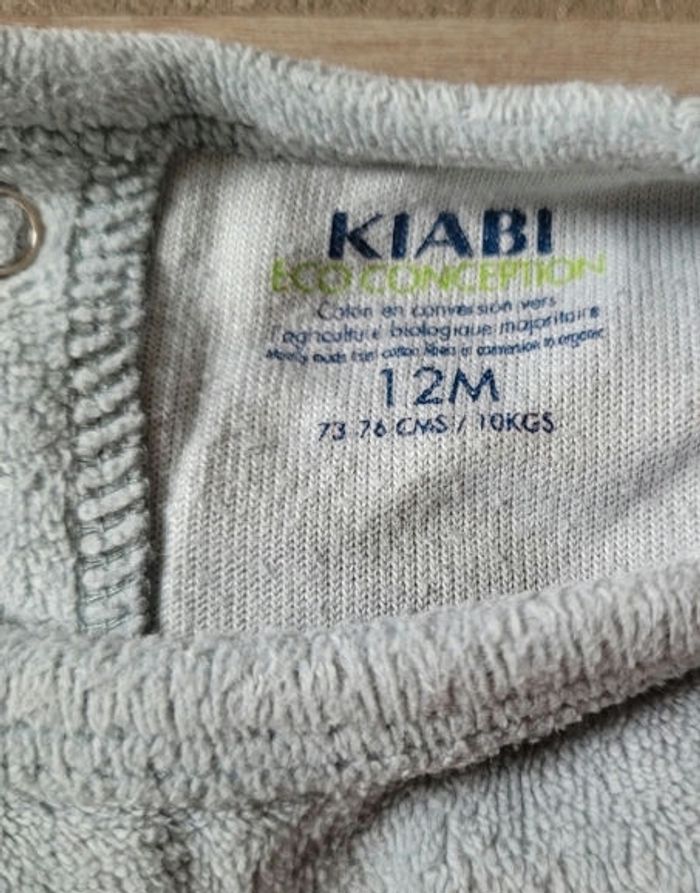 Pyjama velours taille 12 mois - photo numéro 4