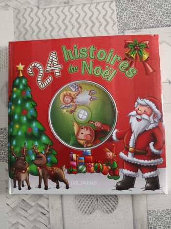 Livre avec CD histoires de Noël