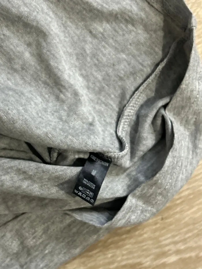 T-shirt à colle v Chevignon gris M - photo numéro 3