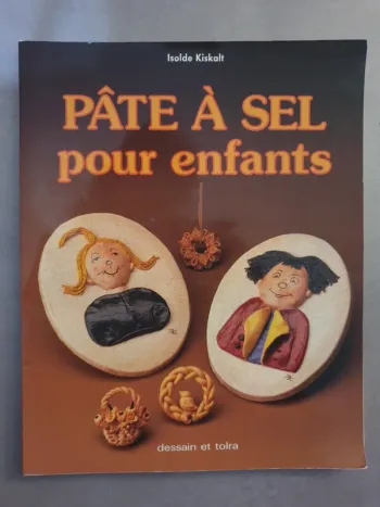 Livre pâte à sel pour enfants