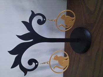 Boucles d'oreilles chat