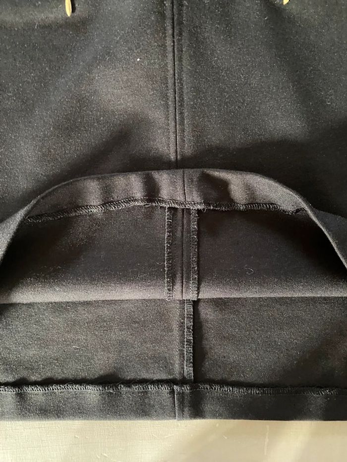 Robe noire vintage style Courrege taille S - photo numéro 12