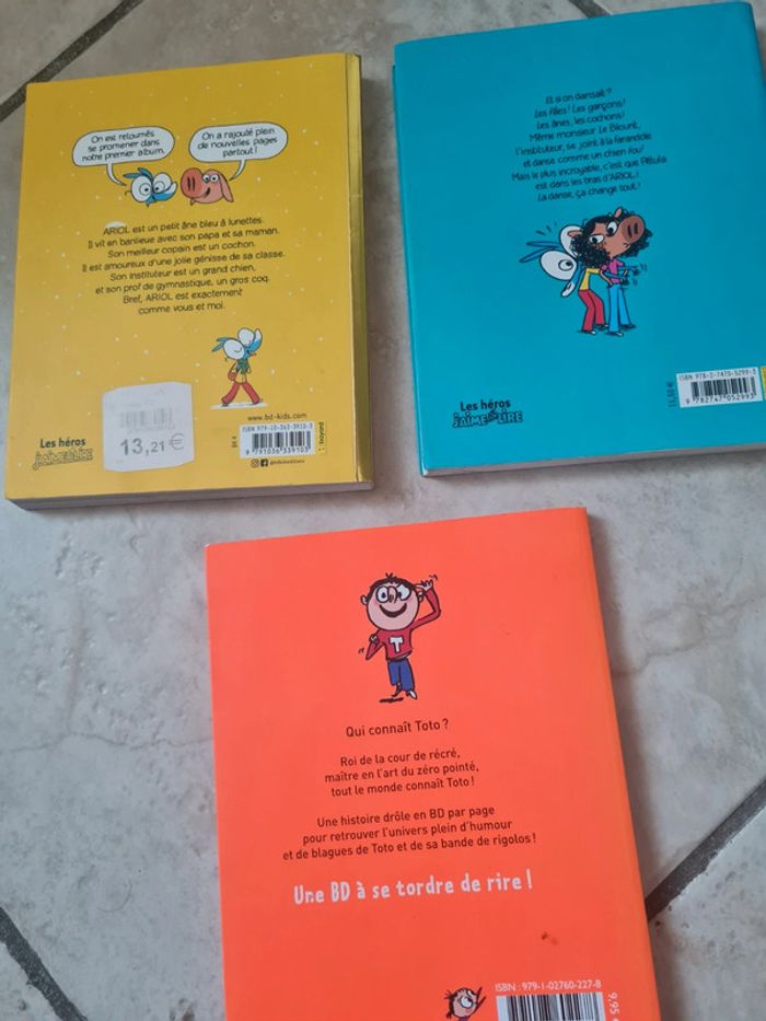 2 Ariol tome 1 et 10 / TOTO - comme neuf - photo numéro 4