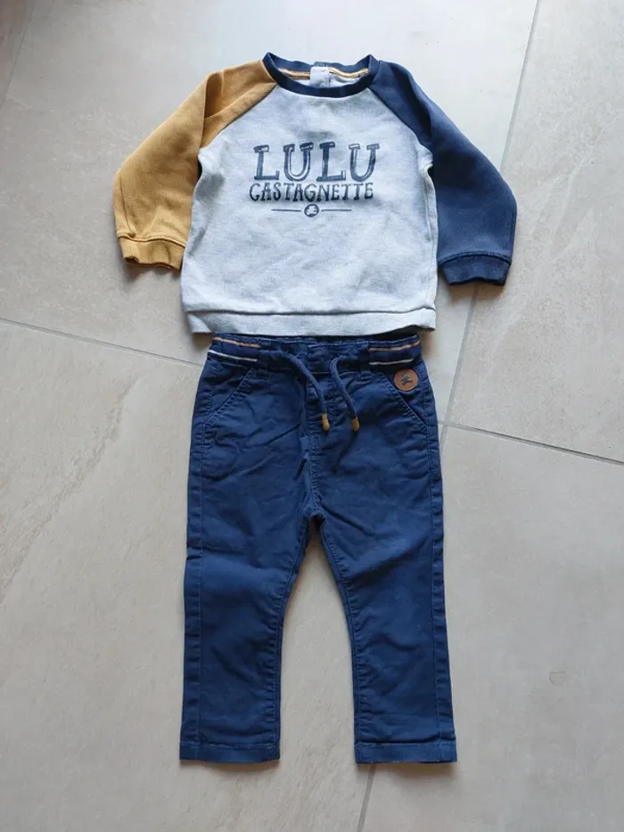 Ensemble lulu castagnette