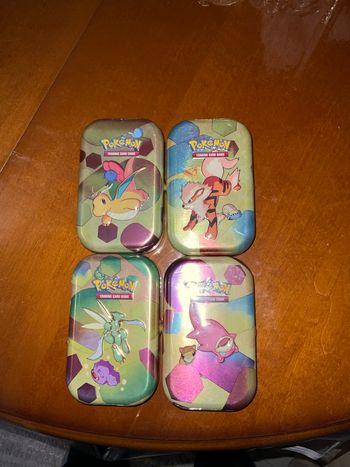 Pokémon lot de 4 Mini tins 151 - EV.3.5