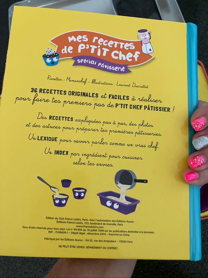 Coffret pâtisserie enfant neuf . Des 5 ans - photo numéro 4