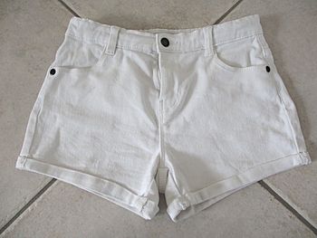 Short écru fille Gémo - 10 ans