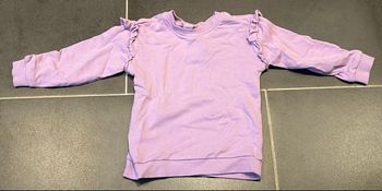 Pull violet fille 24-30M 92 cm Fagottino