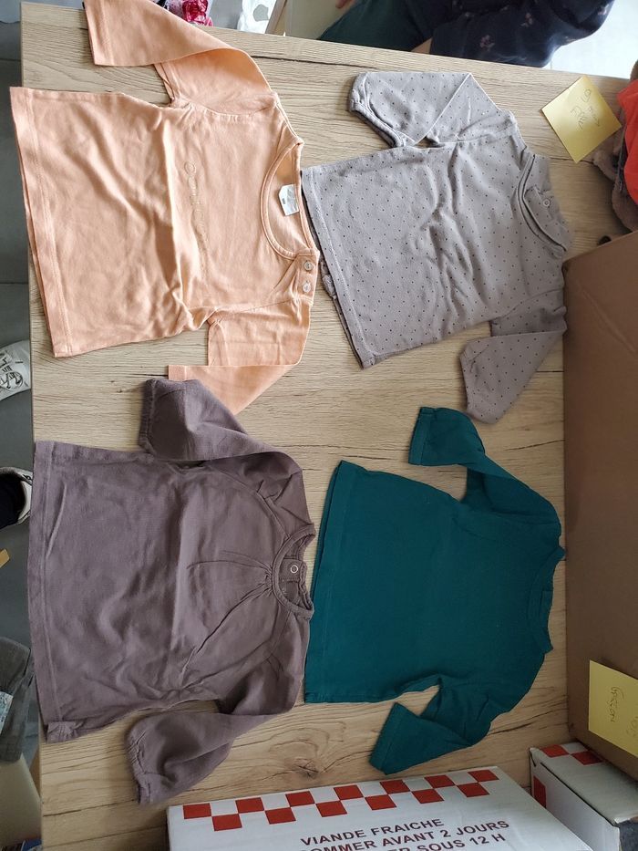 Lot de 16 vêtements fille taille 9 mois - photo numéro 5
