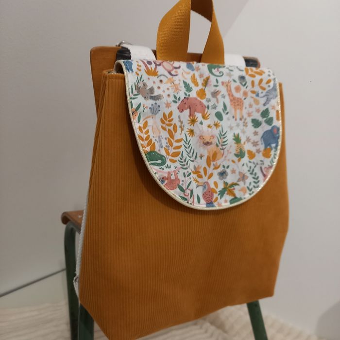 Sac à dos velours - photo numéro 2