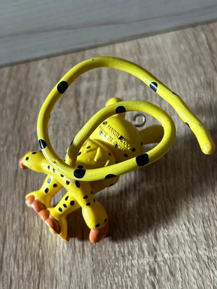 Figurine Marsupilami (2001) / très bon état / vintage matière pvc / good condition - photo numéro 3