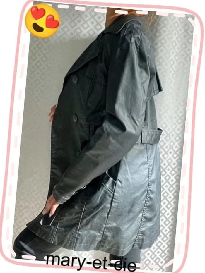 Trench coat only taille M - 100 % coton - photo numéro 5