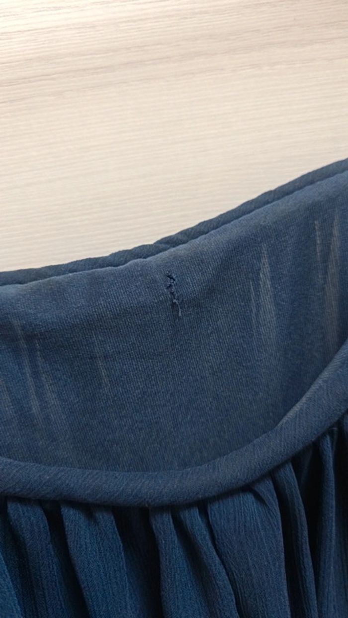 Très jolie robe longue de soirée bleue 38 - photo numéro 8