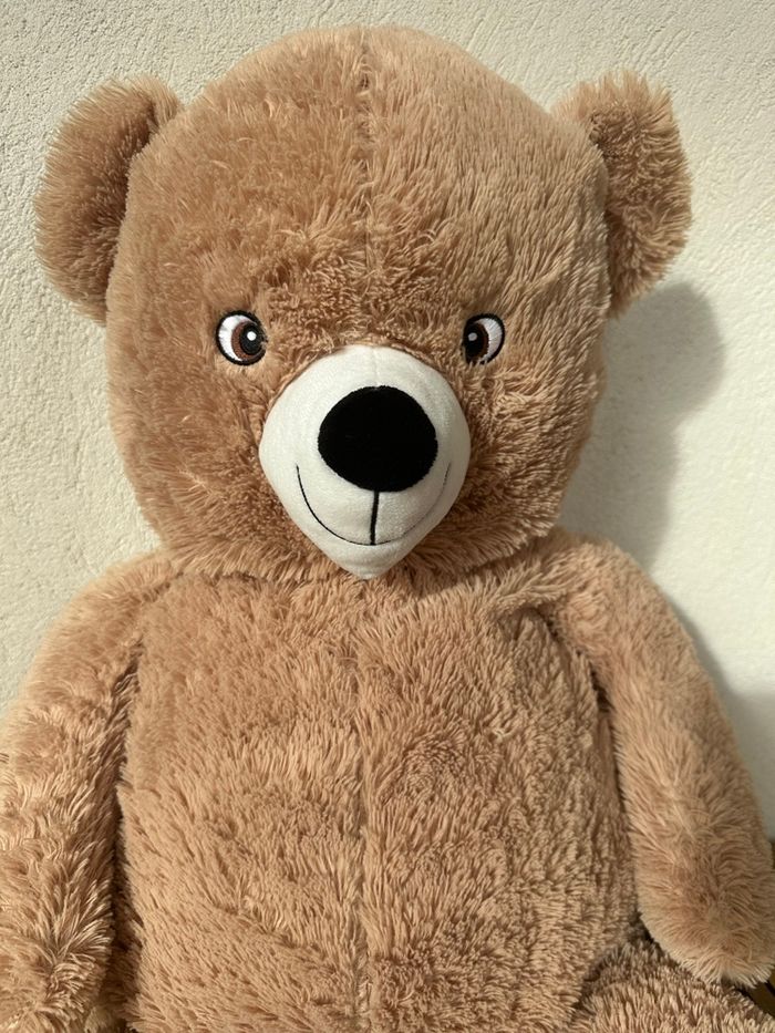 Peluche ours beige - photo numéro 3