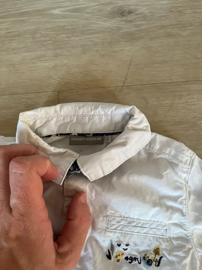 Jolie chemise avec noeud papillon - photo numéro 4