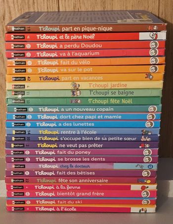 Gros lot de 25 Tchoupi