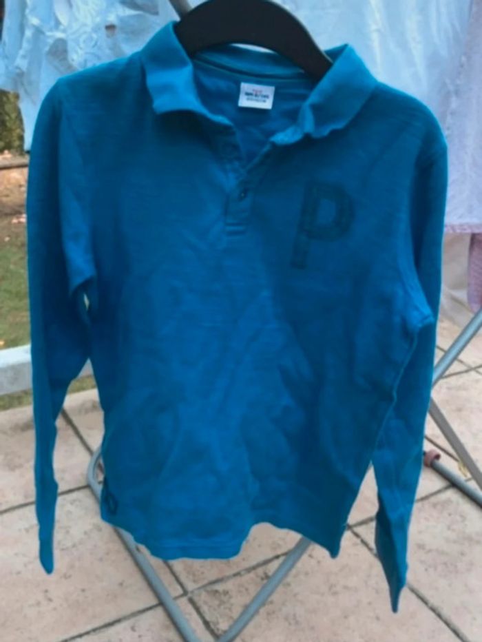 Polo manches longues TAO 12 ans