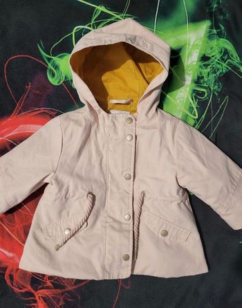 Imperméable/trench rose pâle Vertbaudet 6 mois
