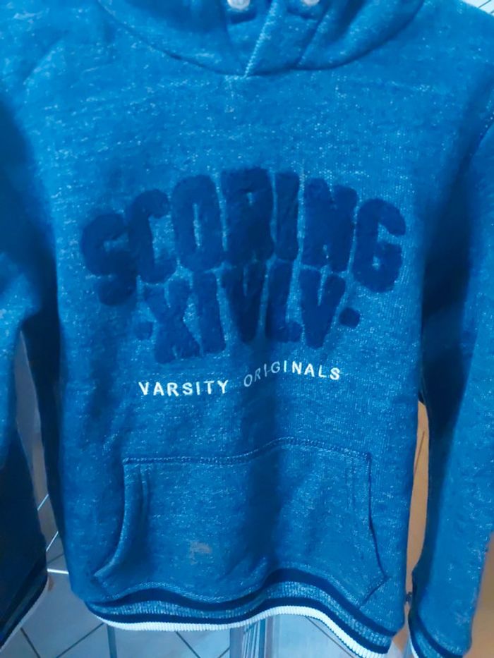 Sweat polaire capuche 10 ans - photo numéro 2