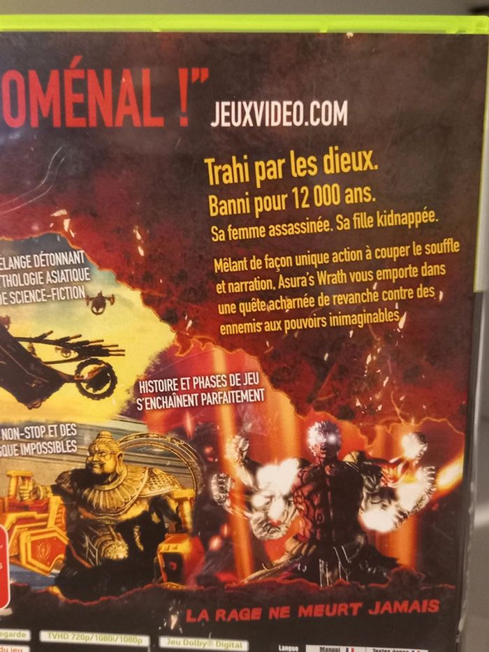 Xbox 360 asura wrath - photo numéro 9