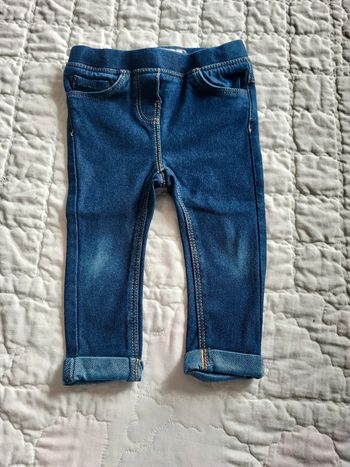 Jeans souple 12 mois fille