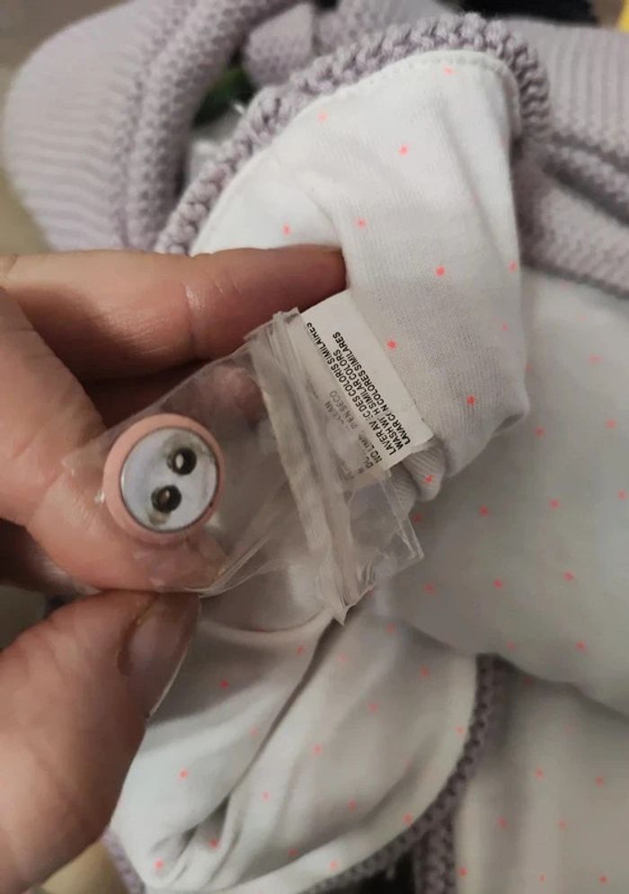 Gilet veste manteau bébé fille taille 12 mois Marèse - photo numéro 12