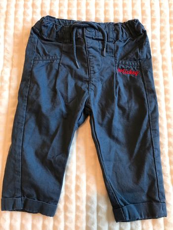 Pantalon Disney baby, Mickey, 9 mois